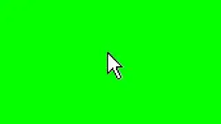 Green screen cursor animation