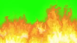 fire wide spread green screen 3 