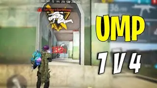 Only UMP Challenge🔥|| 1 V 4 🔥Match || APPEN FF #freefire #totalgaming