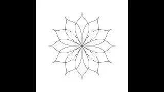 Flower Logos | Logo Template | Shape Tool in Coreldraw, Shorts No.136 