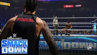 WWE 2K24 | TREYBAILE VS JIMMY USO - SINGLES ACTION [SMACKDOWN]
