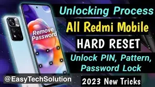 Unlock Any Xiaomi/Redmi/Mi/POCO Pattern Lock Without Data Loss | unlock mi phone without password