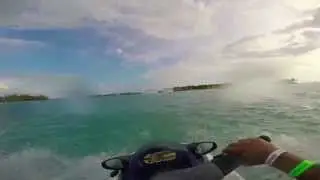 A short Jet-ski ride in Key West