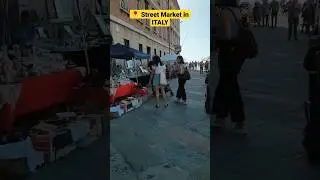 Italy street market #shorts