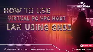 How to use Virtual PC VPC Host - LAN using  GNS3