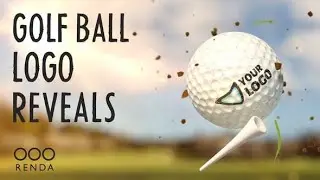 Golf Ball Logo Design Animation- After Effects Projects