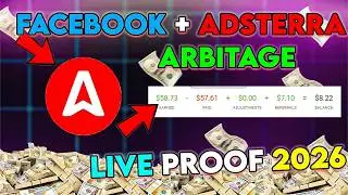 Adsterra + Facebook Traffic Arbitrage | Facebook Ads to Website Traffic Arbitrage 2026