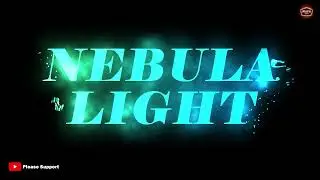 Create Nebula Light Effect on Text in Photoshop . Full Tutorial Link in Description.