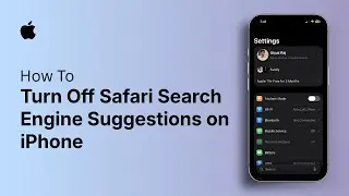 How to Turn Off Safari Search Engine Suggestions on iPhone