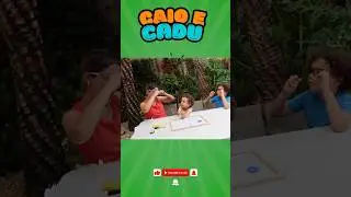 ABC Aprendendo o alfabeto com Cadu e Caio Learn English Alphabet with Cadu e Caio #shorts