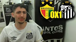 JOGO FEIO! REACT BRUSQUE 0X1 SANTOS - BRASILEIRÃO SÉRIE B 2024