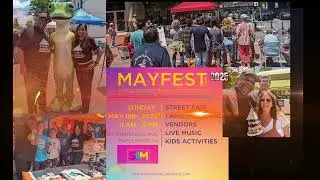 MAYFEST2025  Live Music  Support by Gregory Burrus Productions