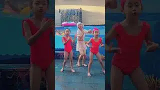 워터파크에서도 까부는중😆 #크림서현 #귀여운 #cute #lovely #dance