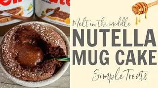 How to make a Nutella Mug Cake! Recipe 