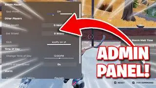 How To Use The Admin Panel In Fortnite (2026) - Step By Step