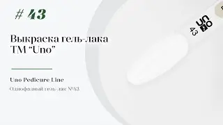 Однофазный гель–лак UNO №43