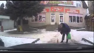 Guy Drops His Coke and Gets Blasted