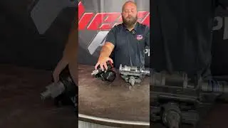 Check out the Red-Head steering gear box!💪 #diesel #dieseltruck #dieselpower #shorts