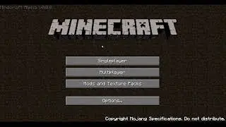 Minecraft Alpha 0.0.0 (Clear)