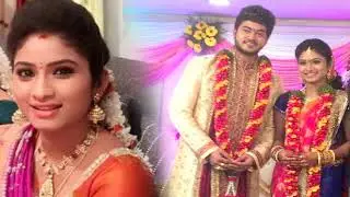 Vishnu Priya and Siddharth Marriage Pics Serial Actors