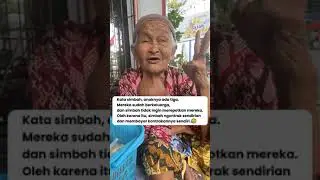perjuangan Mbah Ros untuk bisa bertahan hidup🥺terima kasih orng2 baik yg SDH membantu🤲#viral