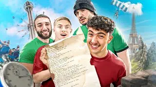 100 Challenges in One Day Challenge (Ft. Michou, Amine, Billy)