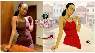 Coreldraw Digital Cartooning Tutorial For Beginners & Experts