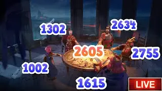 LIVE: 2605 vs 1302, 2634 Pass 4! Ngày #3