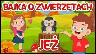 Karolek i zwierzęta dla dzieci 🦔 bajka edukacyjna o JEŻU 🦔