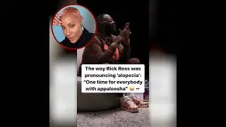 #RickRoss Shades #JadaPinkettSmith, Tells her to Stay Off Late #Tupac & Talk bout Husband #willsmith