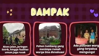 TUGAS VIDEO GEOGRAFI//MITIGASI BENCANA ANGIN PUTING BELIUNG//AGUSTIN AMELIA RAHMAH//X1.1//2