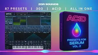 303 Acid | Serum Presets | Vol. 2 | 87 Presets #zorsounds #acidtechno #serumpresets