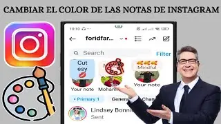 Cómo cambiar el color de las notas en Instagram 2024 | Cambiar el color de las notas de Instagram