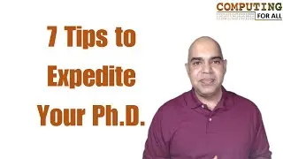 How to Expedite Your Ph.D. Journey for Success