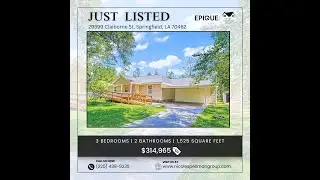 Discover 29399 Claiborne St, Springfield LA | Beautiful Home for Sale | Nicole Spellman Group