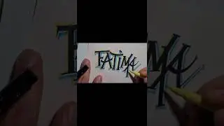 Name Fatima ..Graffiti...