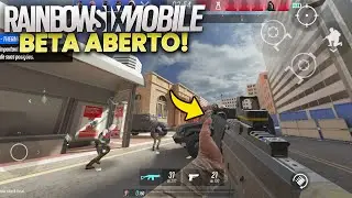 SAIU O RAINBOW SIX MOBILE OFICIAL - PRIMEIRA GAMEPLAY [SOFT LAUNCH]