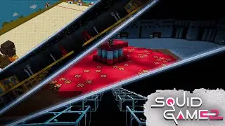 We Built Working SquidGame In Minecraft Using Mods
