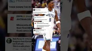 Minnesota Timberwolves in Western Conference Finals #shorts