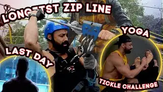 Yoga tickle challenge, last day in Costa Rica!