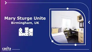 Student Accommodation in Birmingham | Mary Sturge | Room Tour |United kingdom |Casita