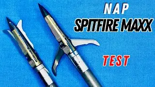 NAP SPITFIRE MAXX 100gr : Broadhead Test
