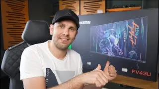 AORUS FV43U. BESTER MONITOR in 2021?! 43
