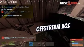 CoconutB kills offstream xQc | Asmongold's response [OTV Rust 2.0]
