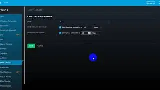 Configure Unifi Controller Limit Speed by Group