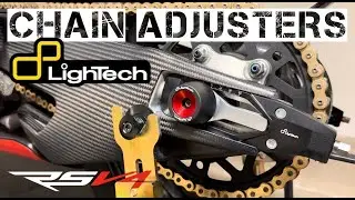RSV4 | Lightech Chain Adjusters | Install