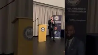 Shlomie Rabin sings G-d Bless America at Brian Cunningham Inauguration