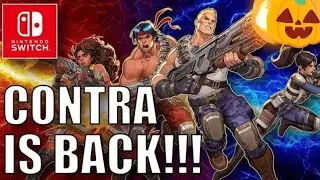 YUZU NINTENDO SWITCH EMULATOR - ALL NEW CONTRA HIGH GRAPHICS GAMEPLAY.....