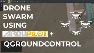 21 Drone Swarm with Ardupilot and QGroundControl