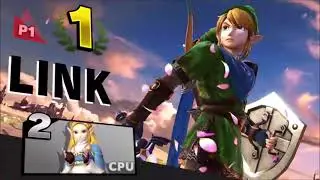 Hyrule Warriors Link Smash DLC Victory Screen!